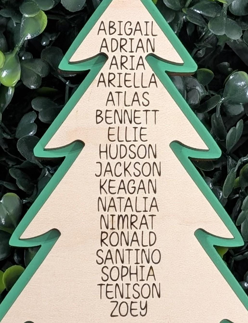 Personalized classroom teacher ornament holiday keepsake
