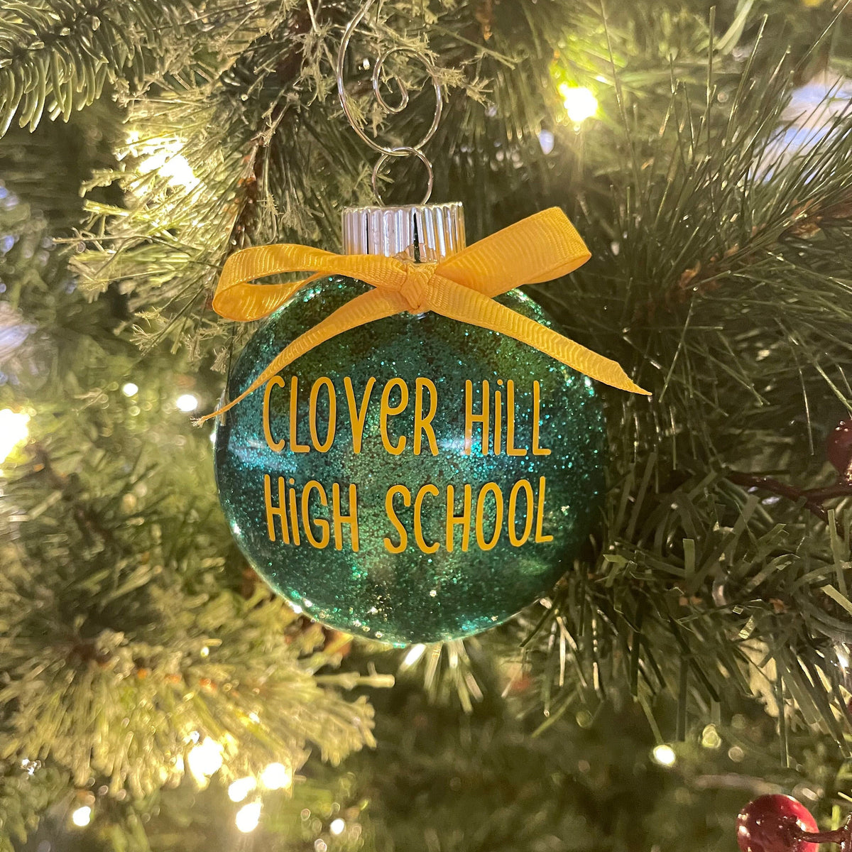 Personalized high school ornament student keepsake