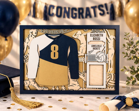 Personalized sports jersey sign athlete room decor