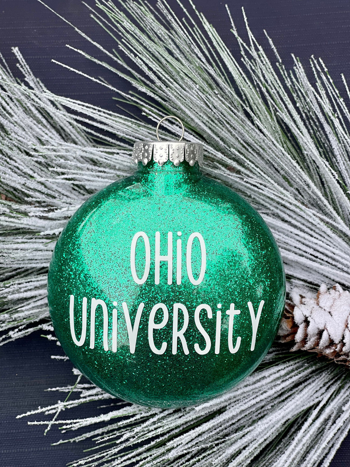 Personalized college ornament graduation keepsake