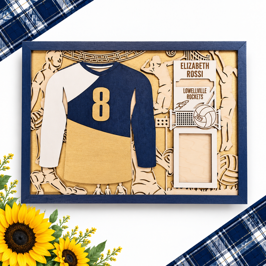 Personalized Sports Jersey Sign