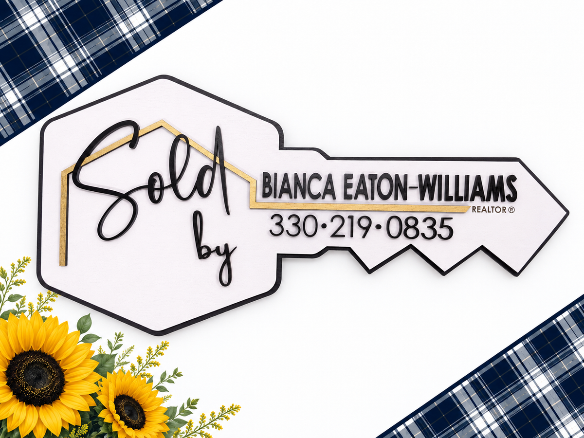 Personalized Realtor Closing Sign