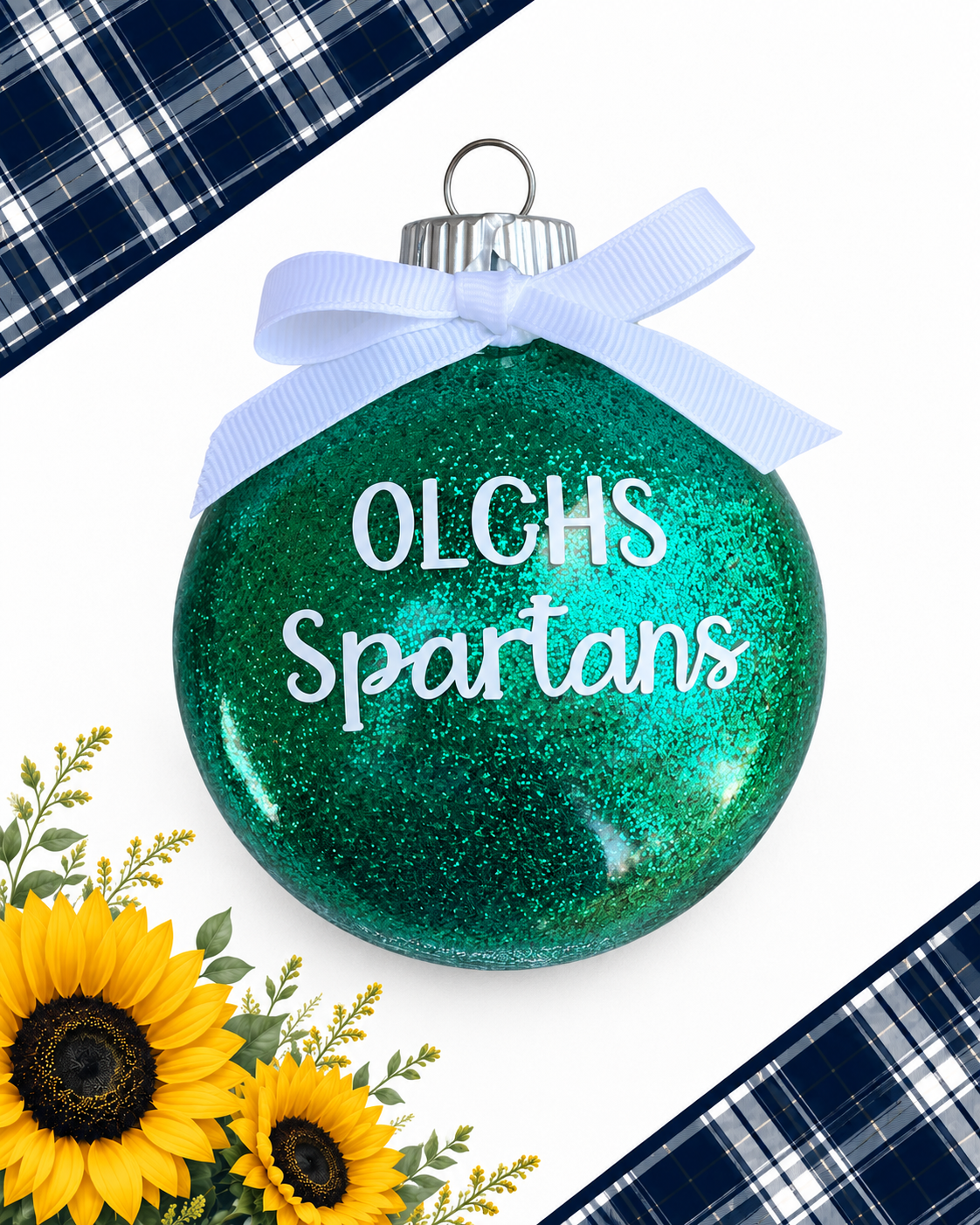Personalized High School Ornament