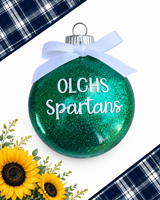 Personalized High School Ornament
