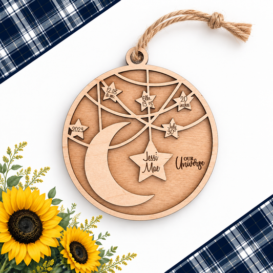 Personalized Baby's First Christmas Ornament