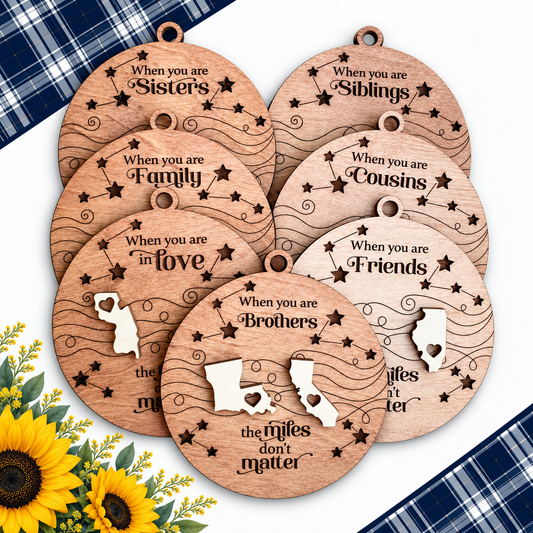 Togetherness Family Ornament or Magnet
