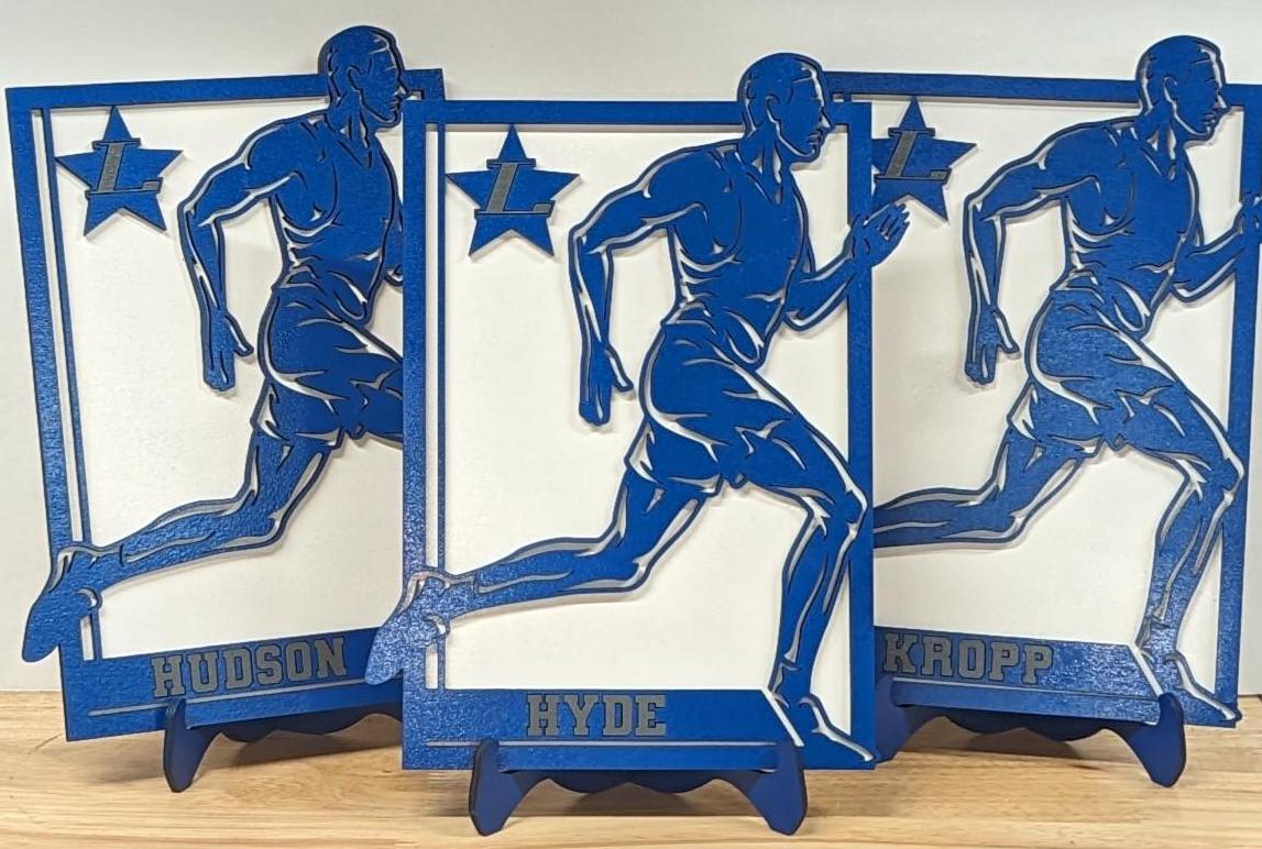 Personalized sports and activity sign for athlete room decor