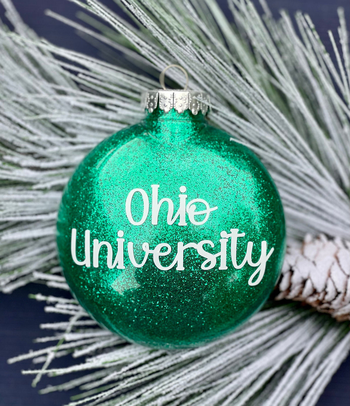 Personalized college ornament graduation keepsake